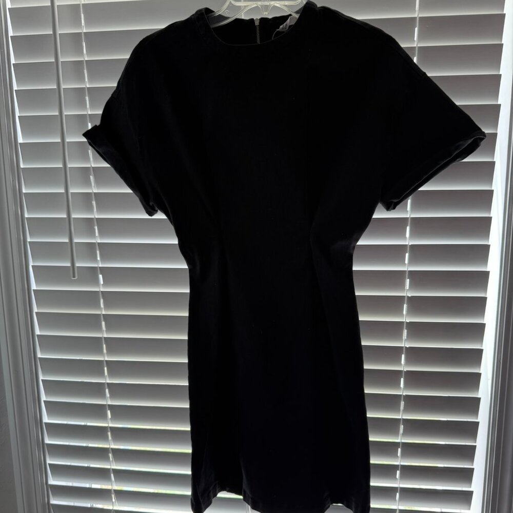 Zara Basics Black Casual Dress S NWOT